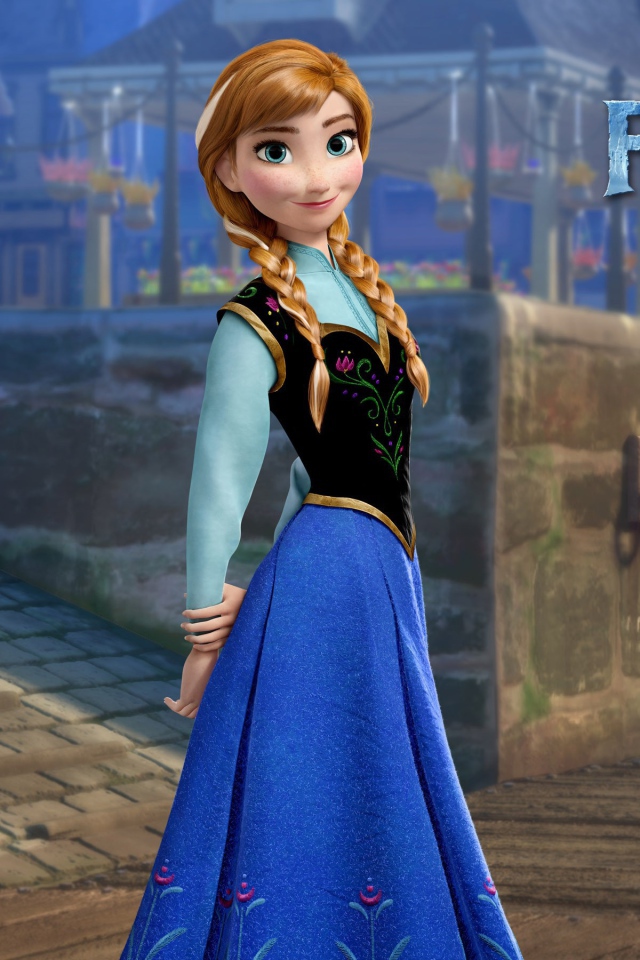 Анна из мультфильма Холодное сердце