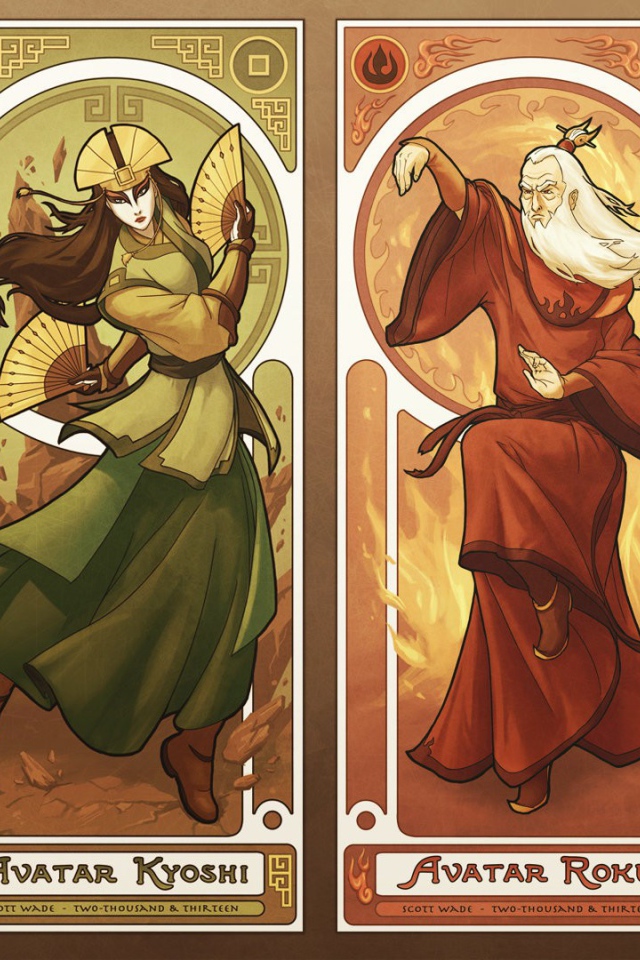 Аватары из мультфильма Легенда о Корре