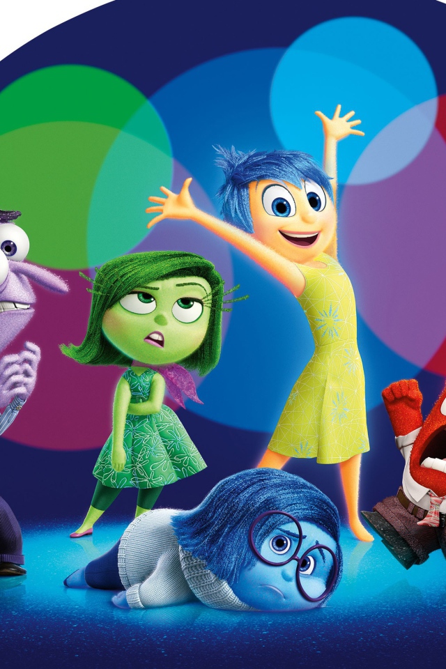 Персонажи нового мультфильма Головоломка