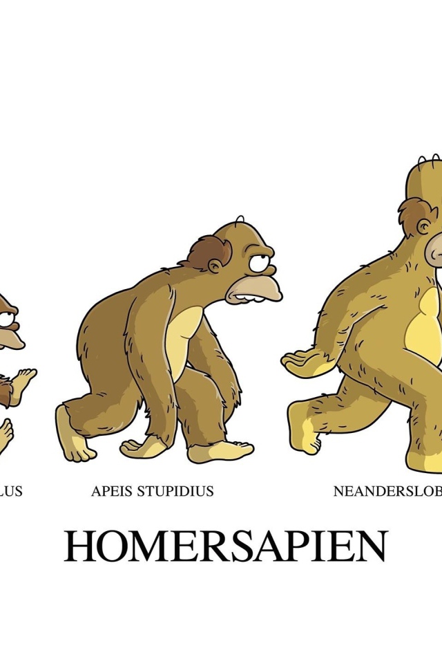 Эволюция Гомерсапиенса, мультфильм