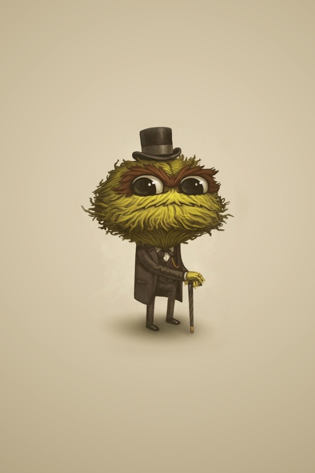 Шляпа на голове Оскара