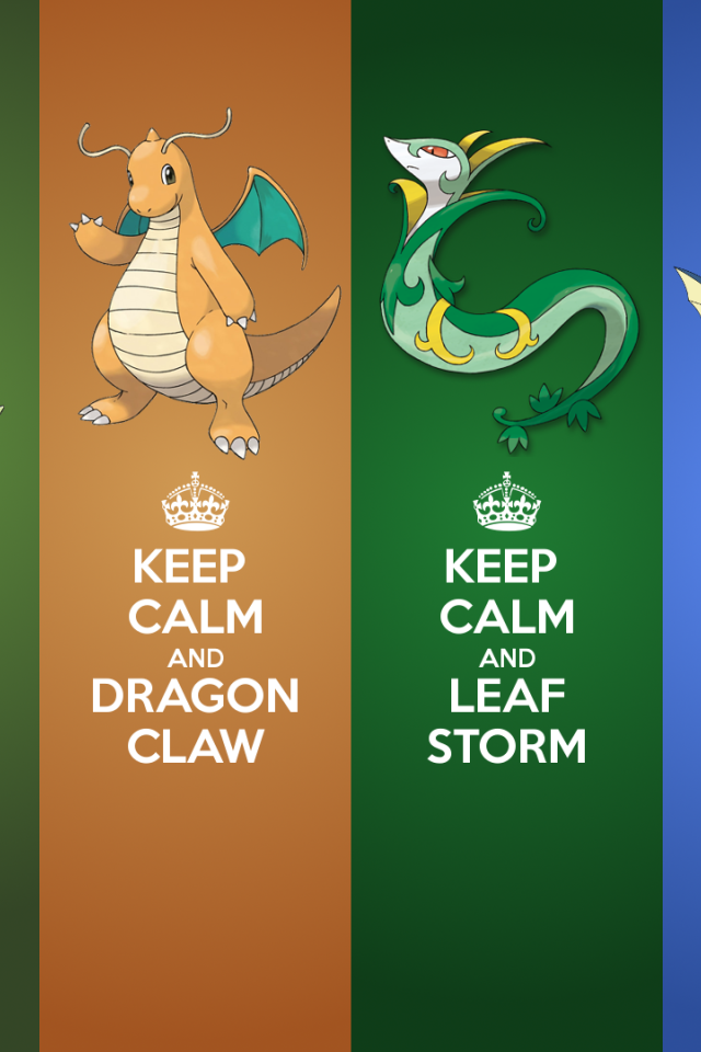 Сохраняйте спокойствие и используйте покемонов