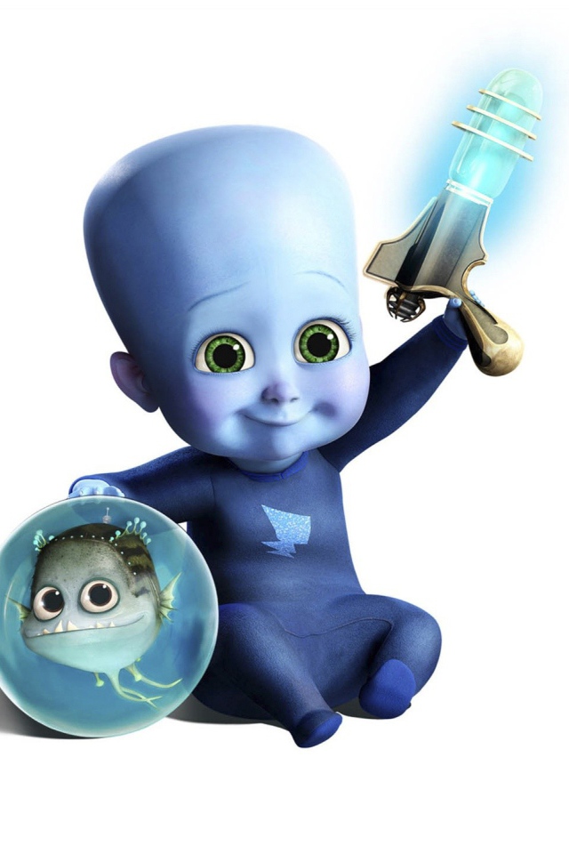 Малыш из мультфильма Мегамозг