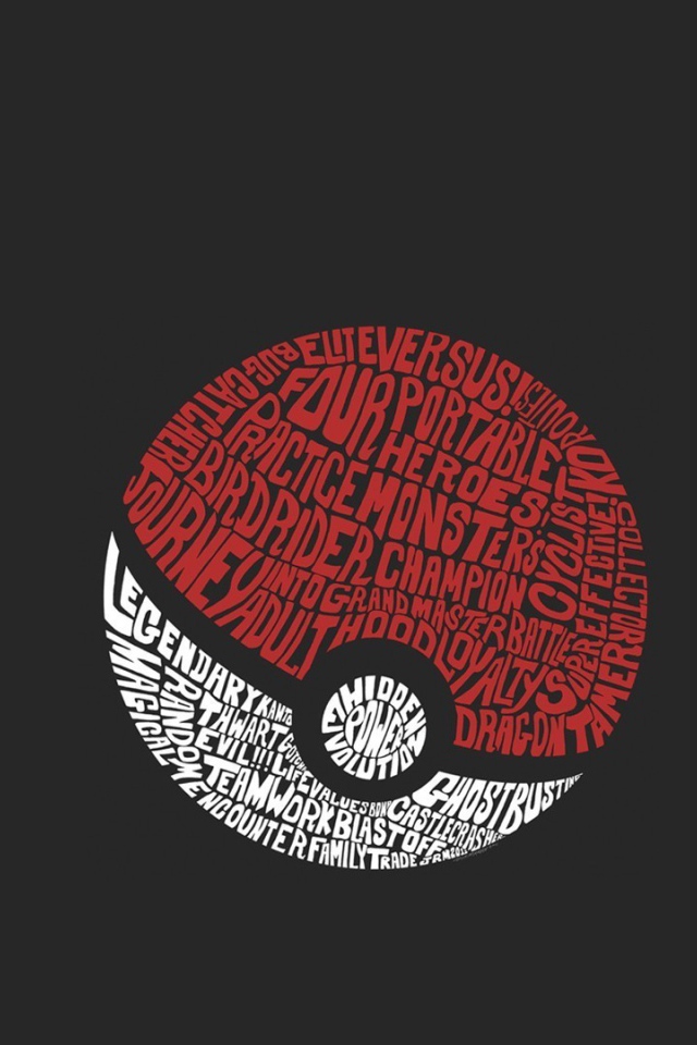 Покебол из букв