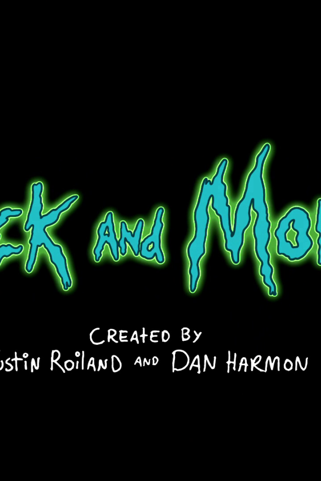 Постер мультфильма Рик и Морти