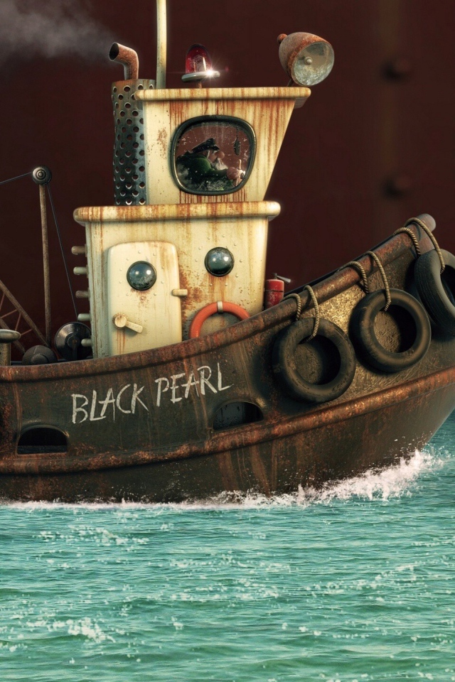 Корабль Черная жемчужина, мультфильм