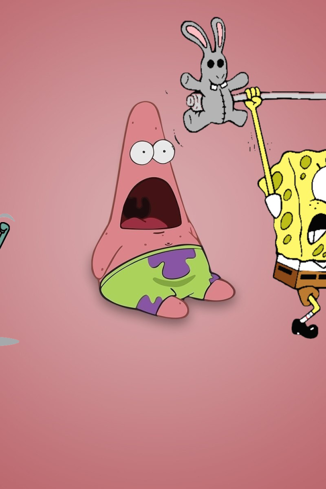 Спанч-Боб занимается спортом