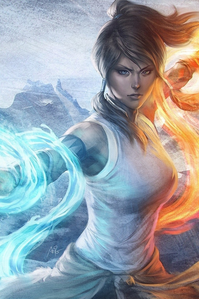 Повелитель стихий из мультфильма Легенда о Корре