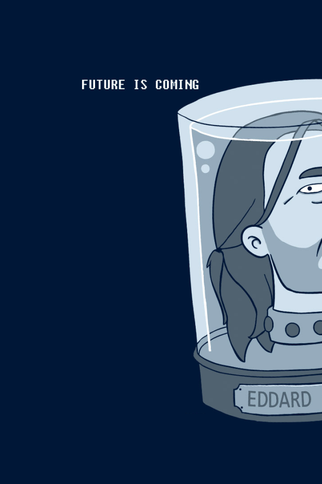 Голова в банке, Футурама