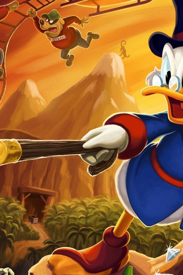 Главный герой мультфильма Утиные истории