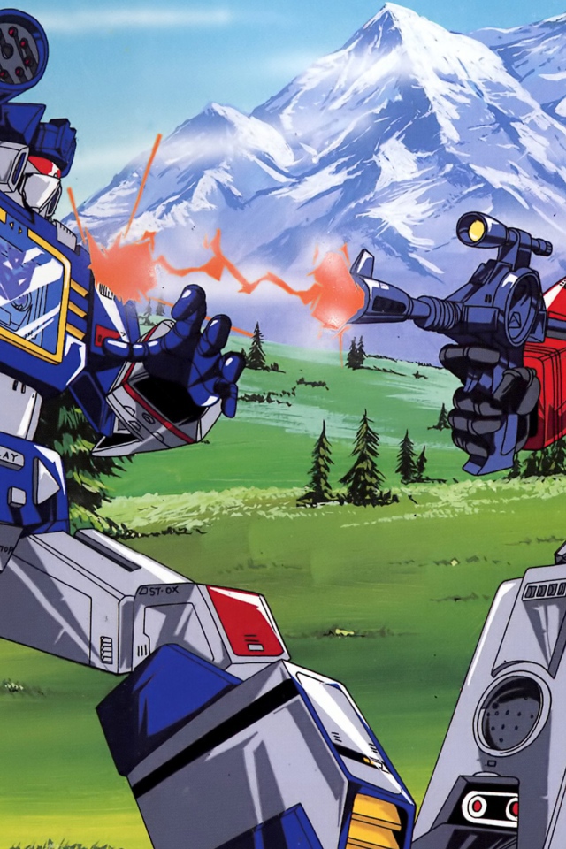 Герои мультфильма Transformers G1