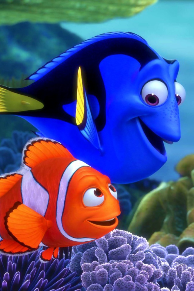 Две рыбки из мультфильма В поисках Немо