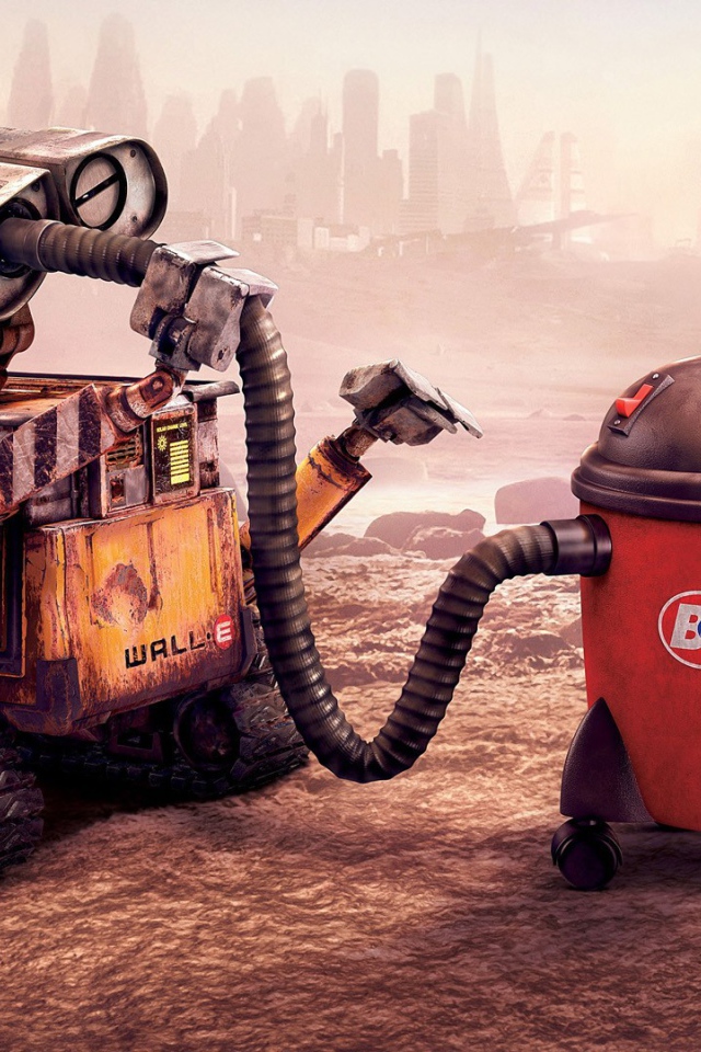 WALL·E и пылесос