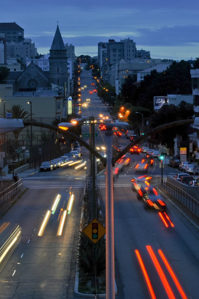 Район в Сан-Франциско Рашен-Хилл