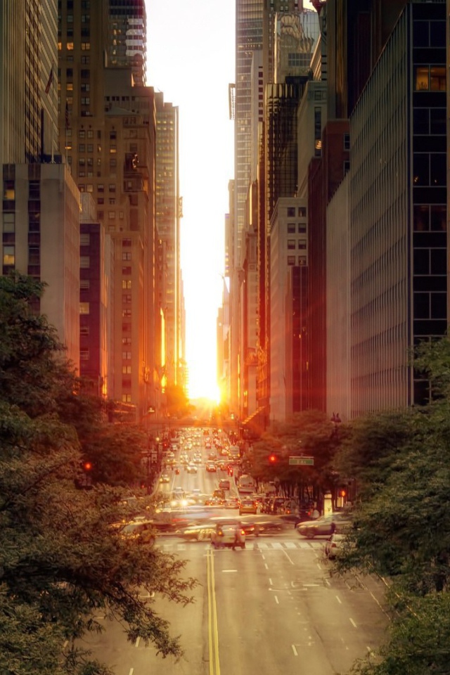 Деловой центр США город Нью-Йорк