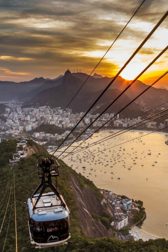 Канатная дорога в Рио-де-Жанейро
