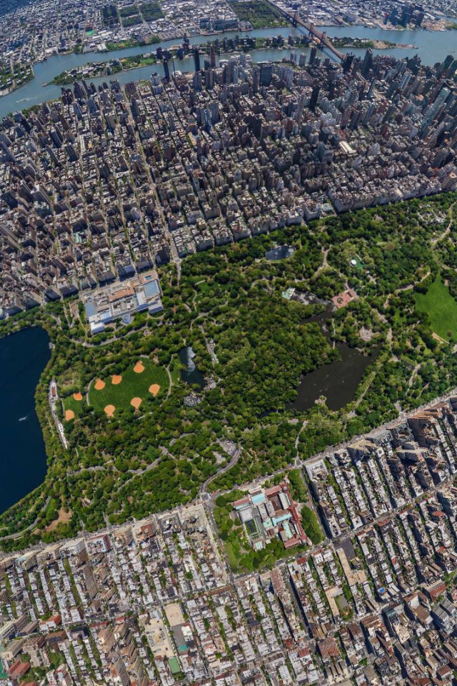 Центральный парк города Нью-Йорк, США