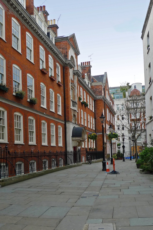 Уютная улочка в Европейском городе