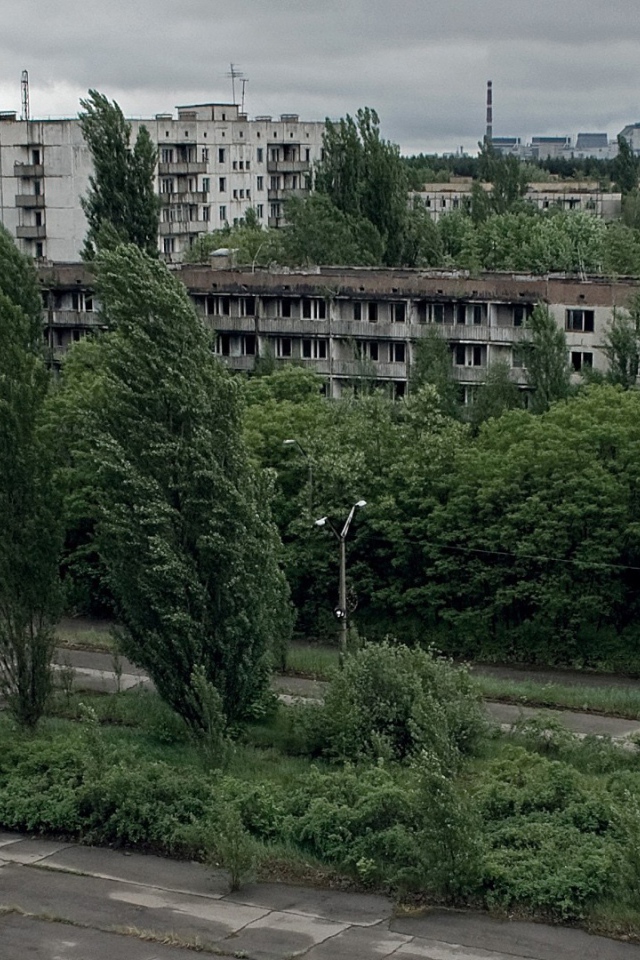 Мертвый город в Чернобыле