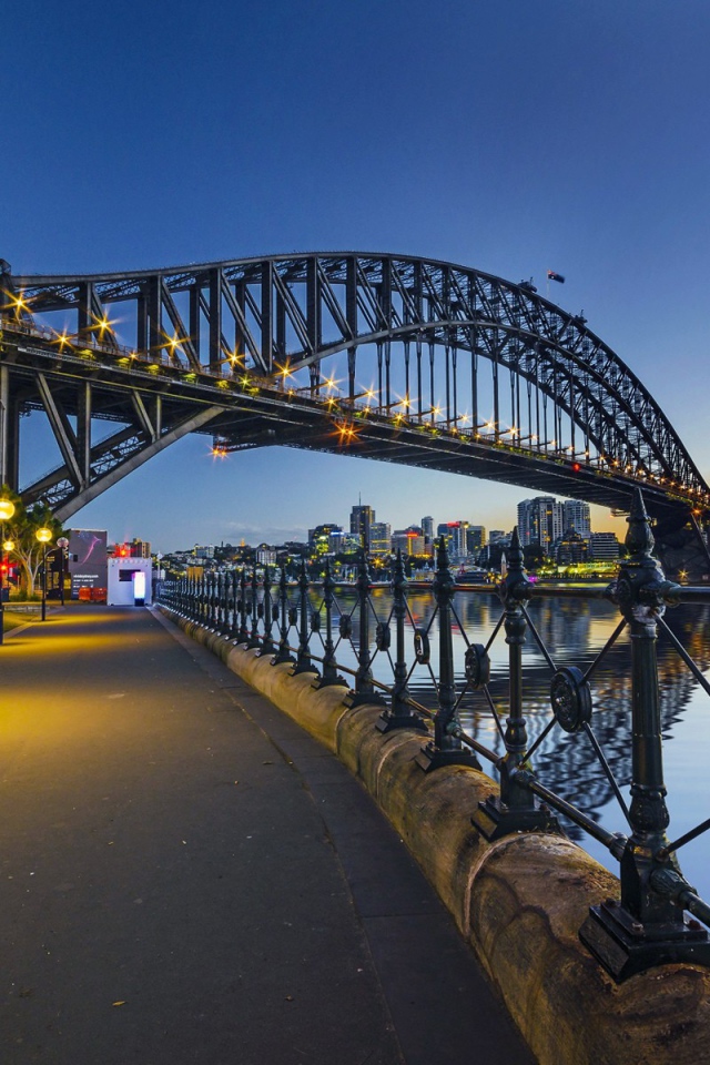 Вечерняя набережная в Сиднее