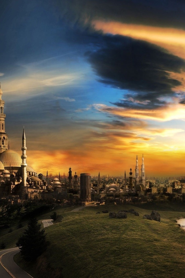 Большой город на Востоке