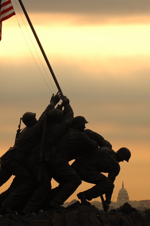 Памятник солдатам в Вашингтоне