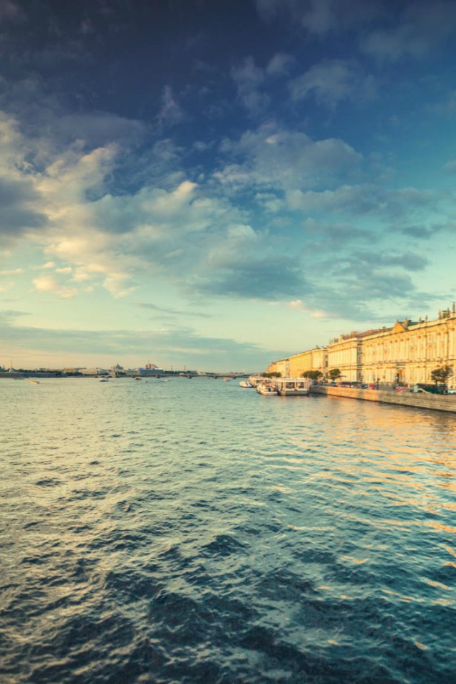 Река Нева в Санкт-Петербурге