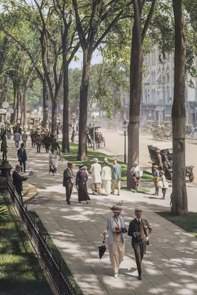 Нью-Йорк в 1915 году