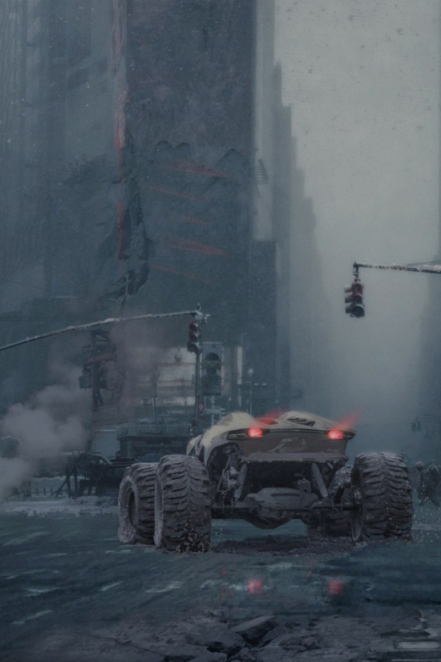 Нью-Йорк во льдах