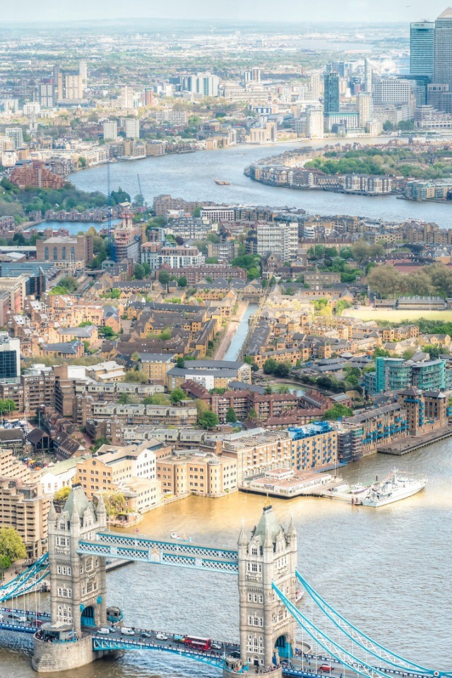 Панорама центральной части Лондона