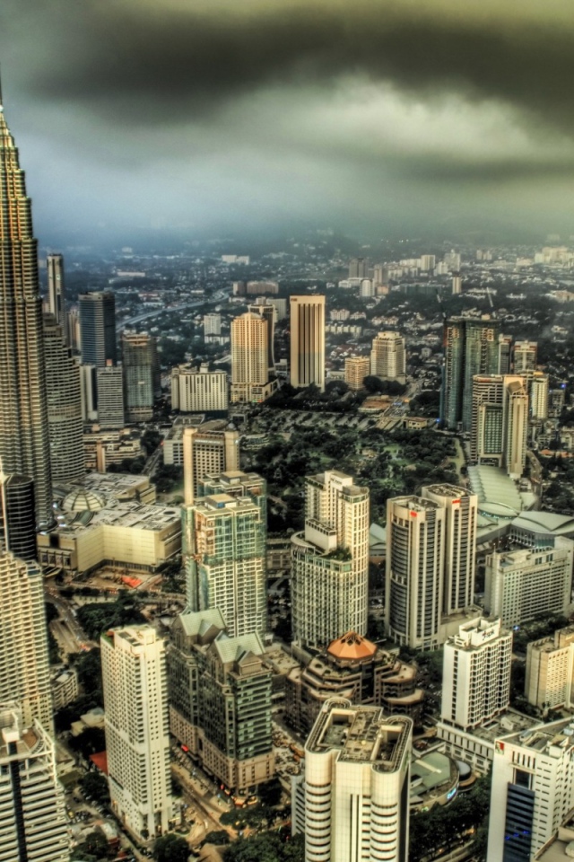 Панорама города Куала-Лумпур