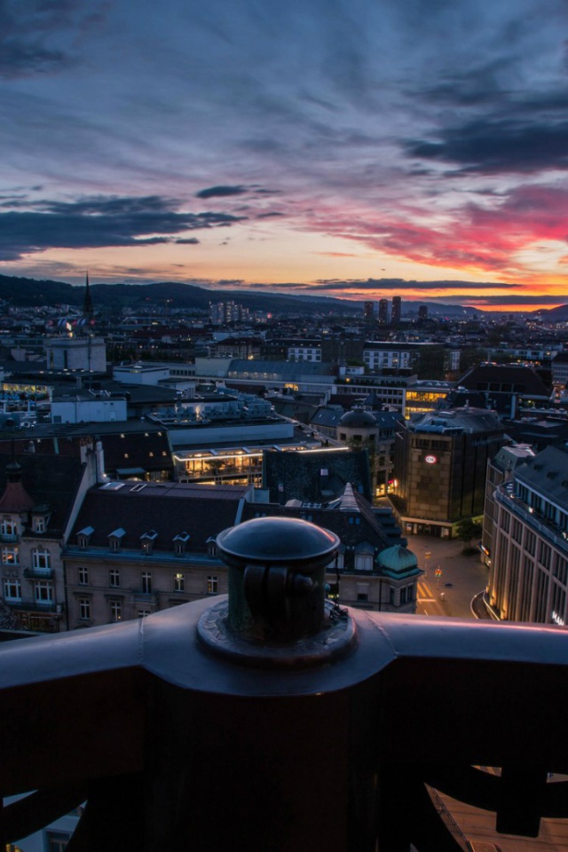 Панорама Цюриха, Швейцария