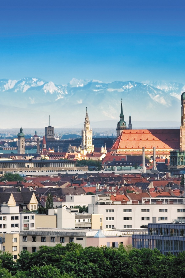 Панорама города Мюнхен