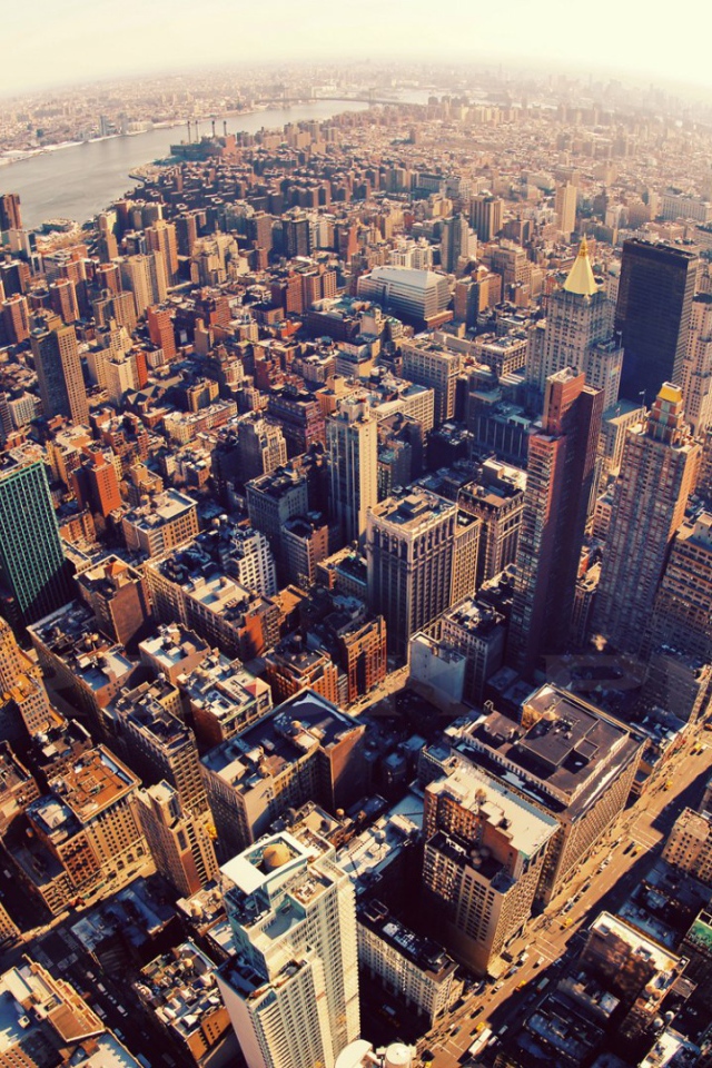 Панорама города Нью-Йорк