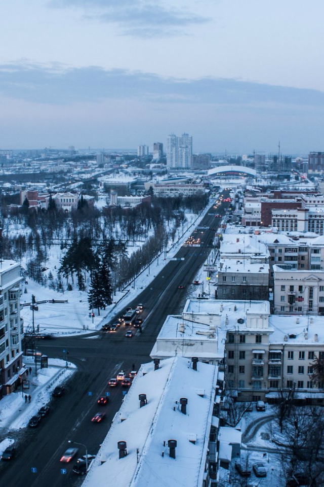 Панорама города Челябинск