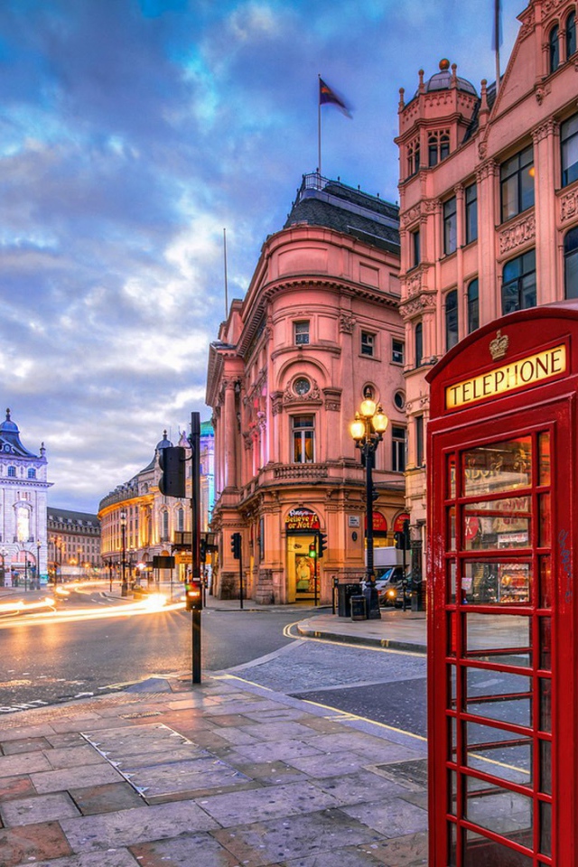 Розовые дома в Лондоне