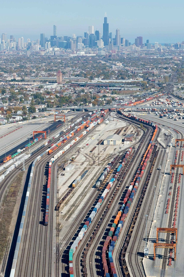 Железная дорога в Чикаго