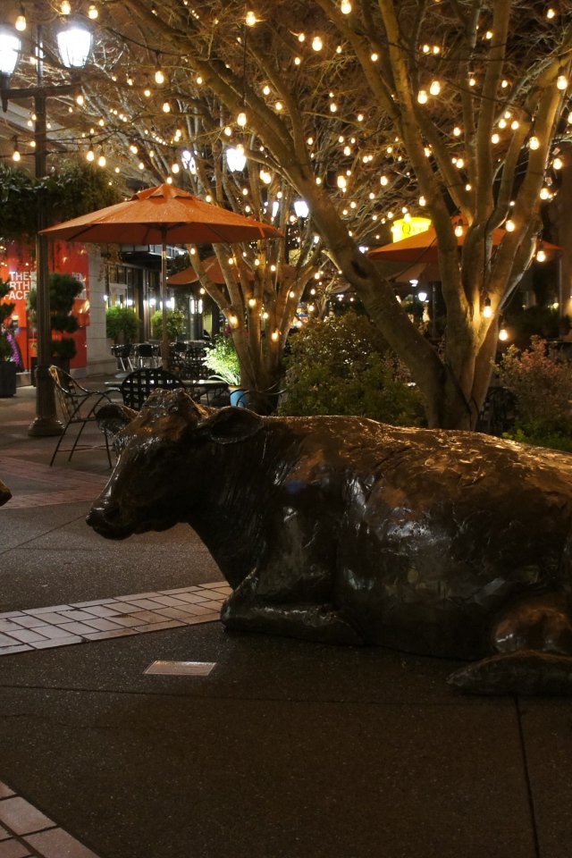 Скульптуры на улице Сиэтла