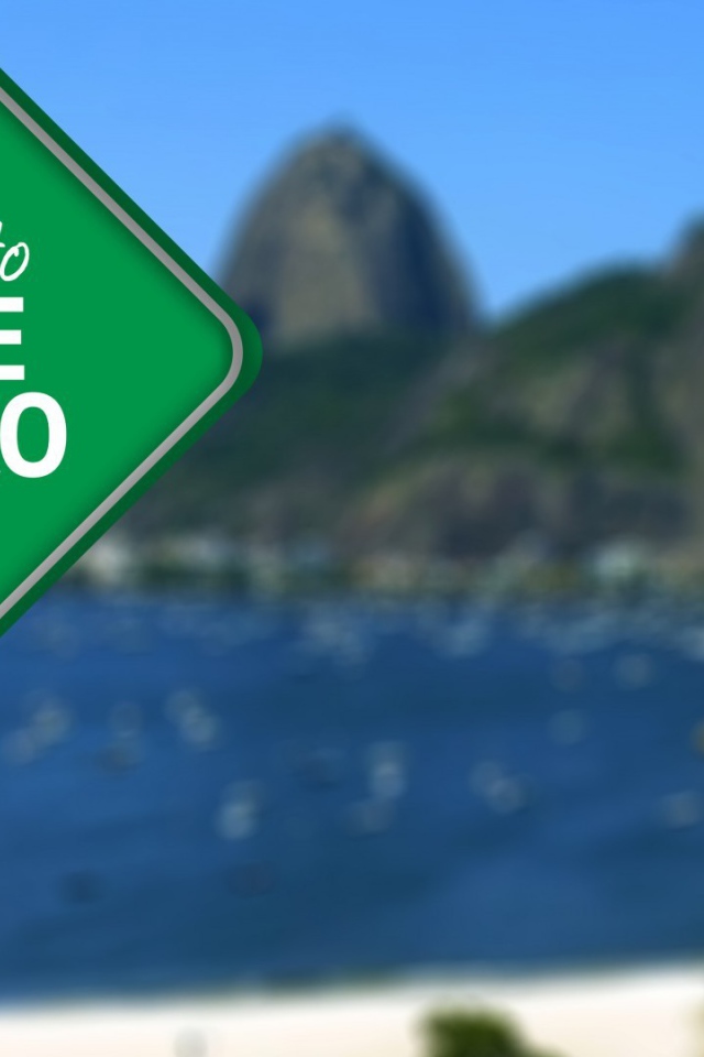 Знак добро пожаловать в Рио