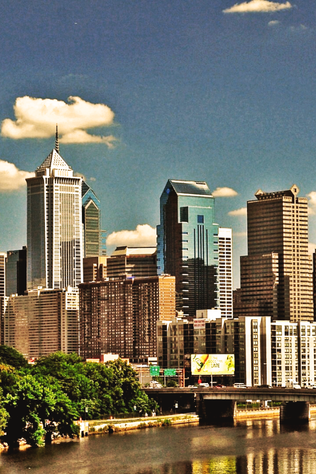 Небоскребы города Филадельфия