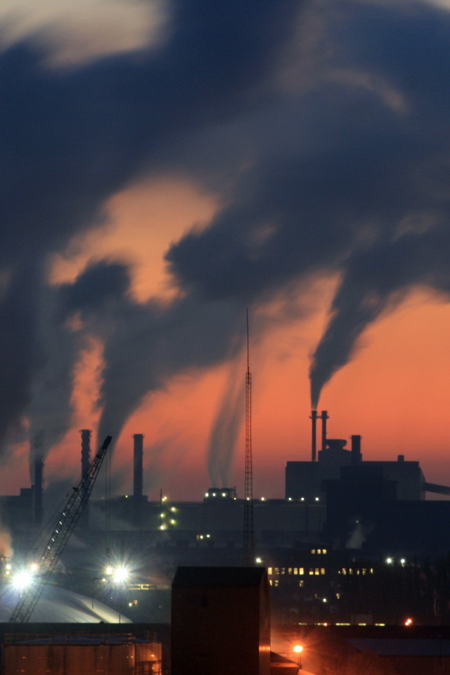 Дымящие трубы города