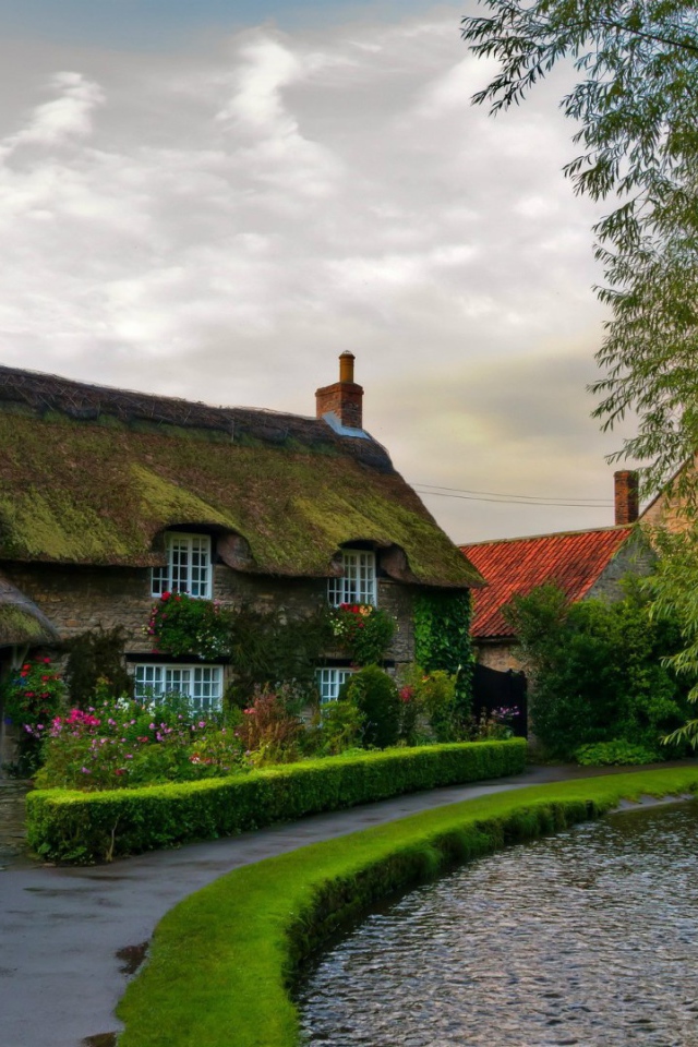 Улица в английском городке Торнтон-ле-Дейл