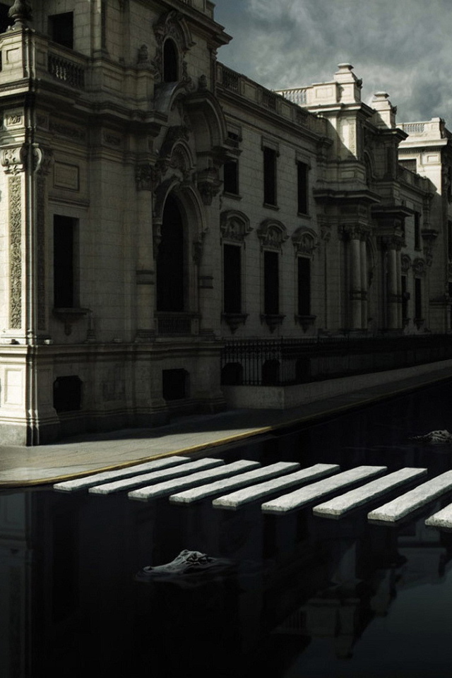 Улица с крокодилами