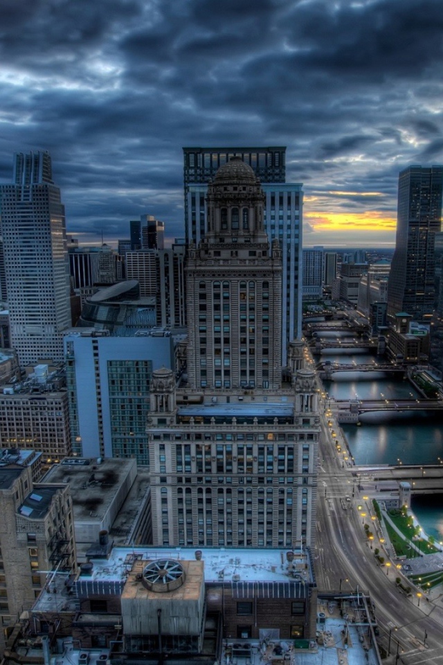 Летний вечер в Чикаго