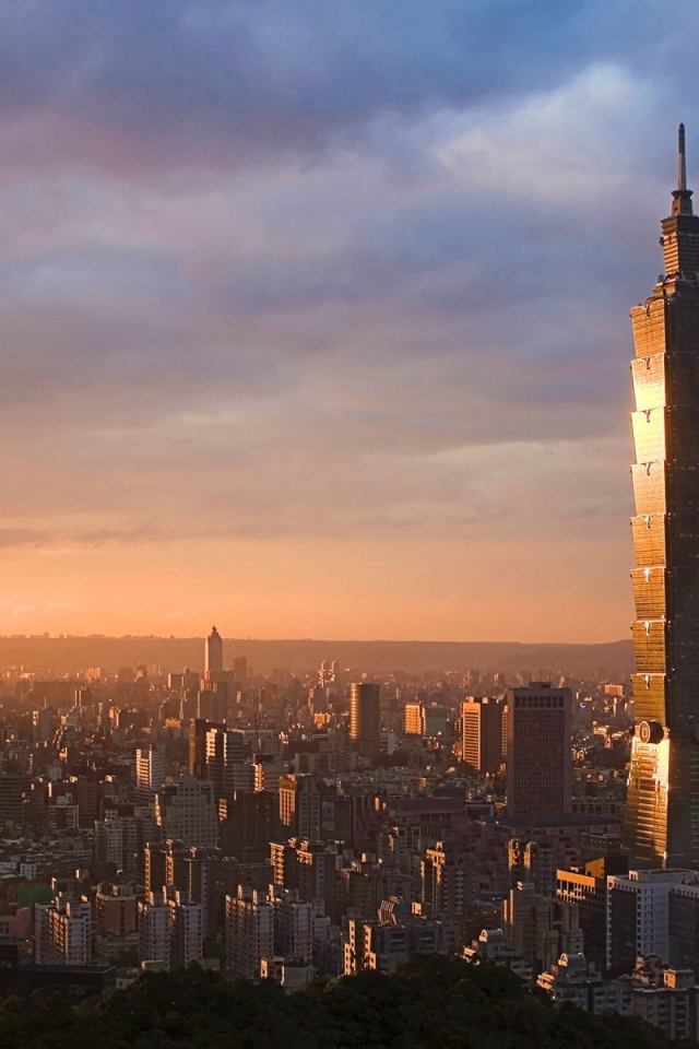 Небоскреб Тайпей 101 на Тайване