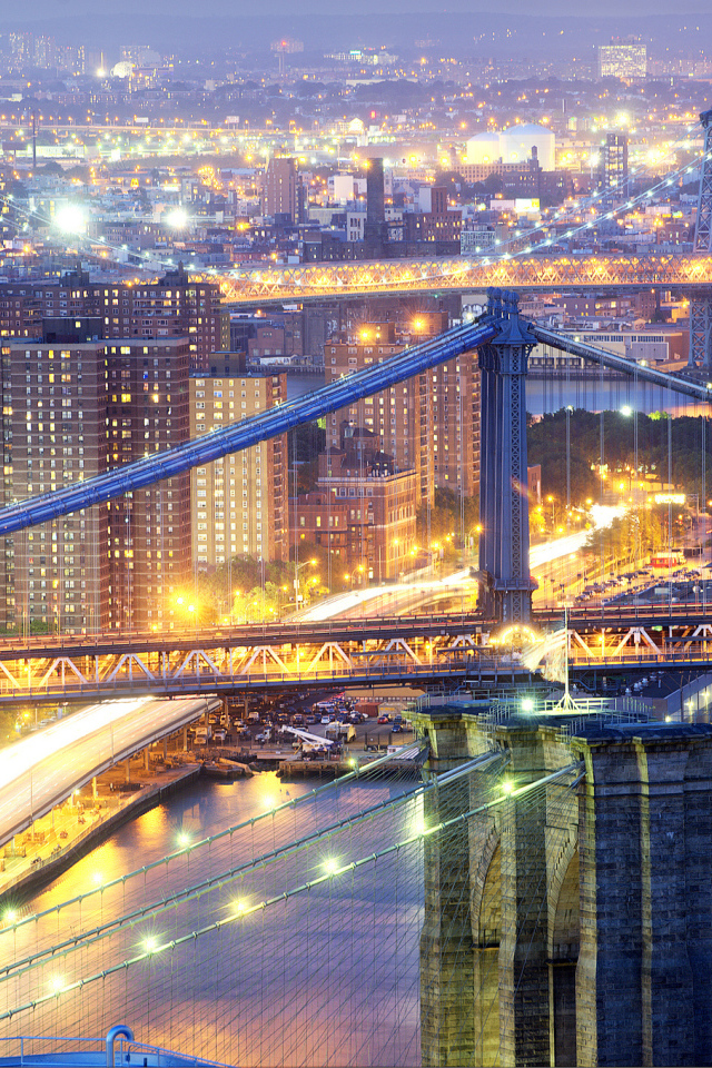 Бруклинский мост в Нью йорке