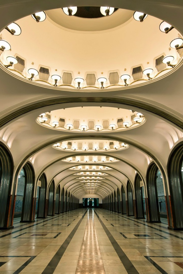 Станция метро в Москве