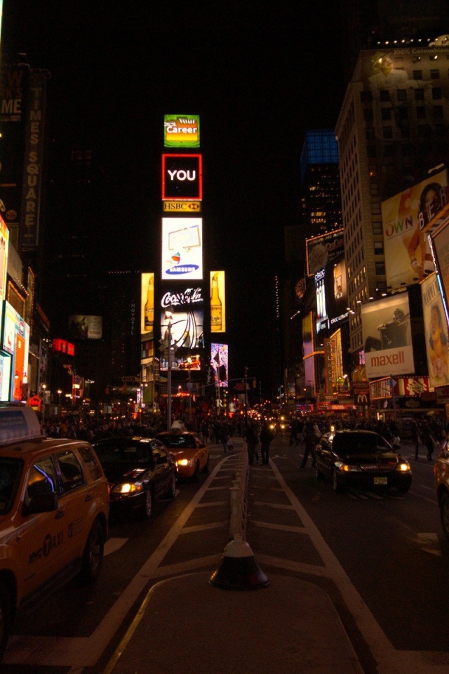 Площадь Таймс-сквер в Нью-Йорке