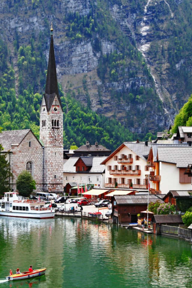 Городок Зальцкаммергут, Австрия