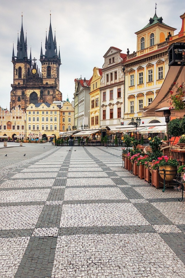 Городская площадь в Праге, Чехия
